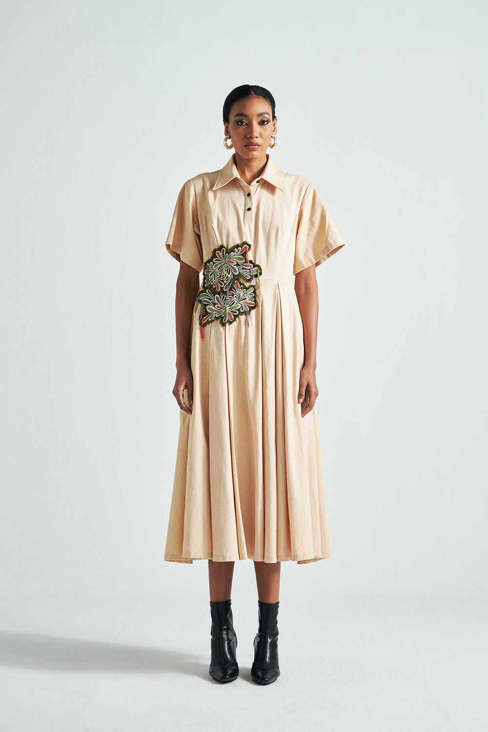 Sandstone Bloom Dress
