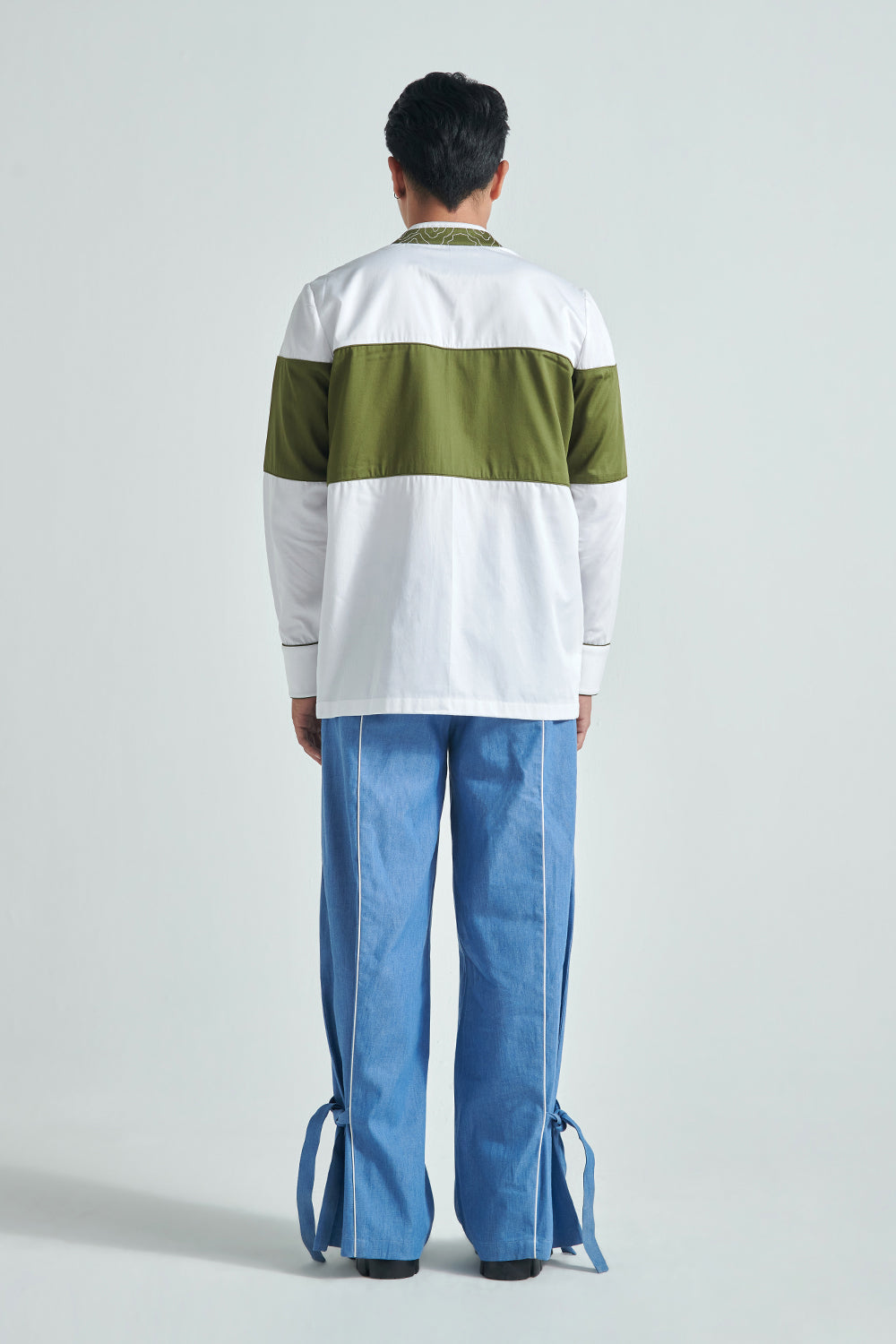 Azure Flux Trouser