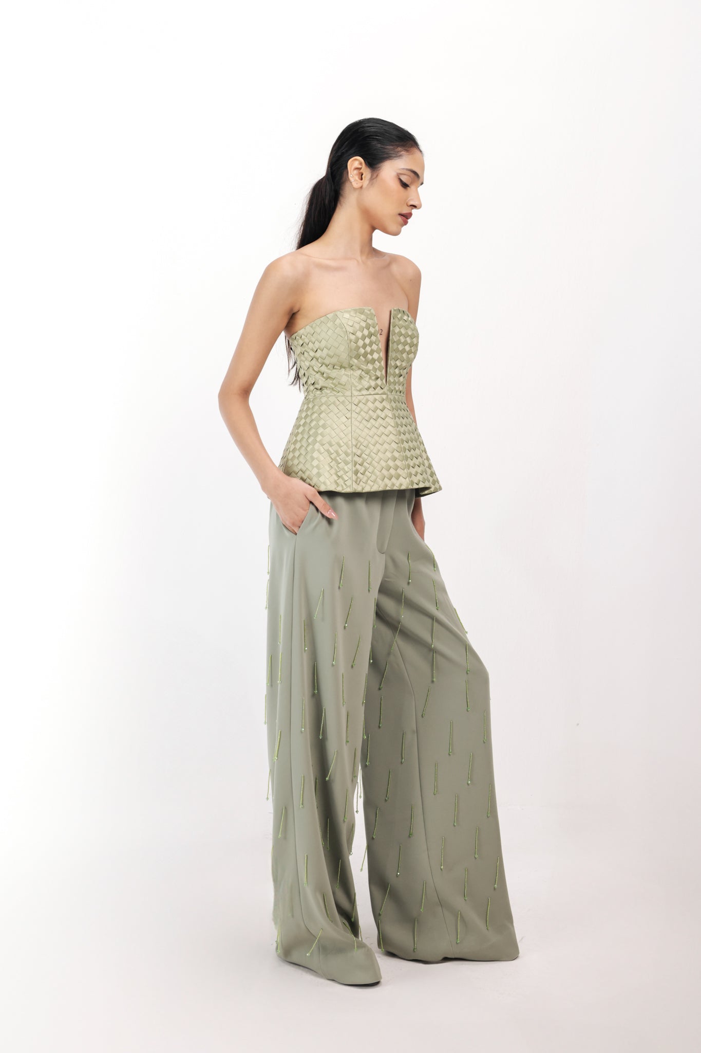 WOVEN WHISPER CORSET