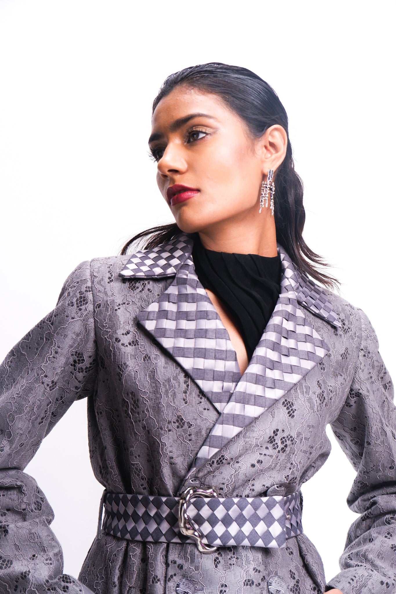 CORDED WHISPER TRENCH