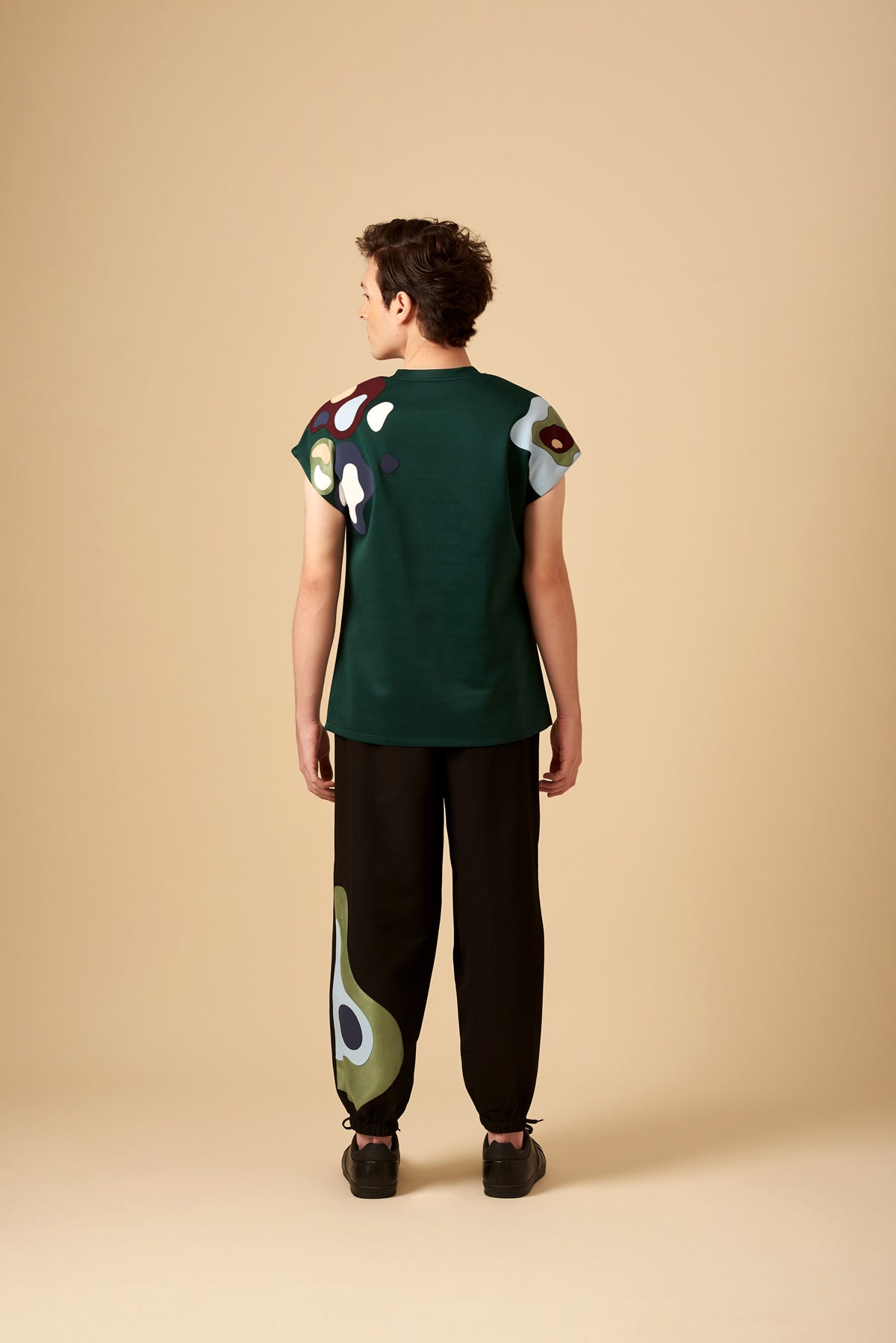 UNDEFINED APPLIQUE MENS T-SHIRT - siddhantagrawal