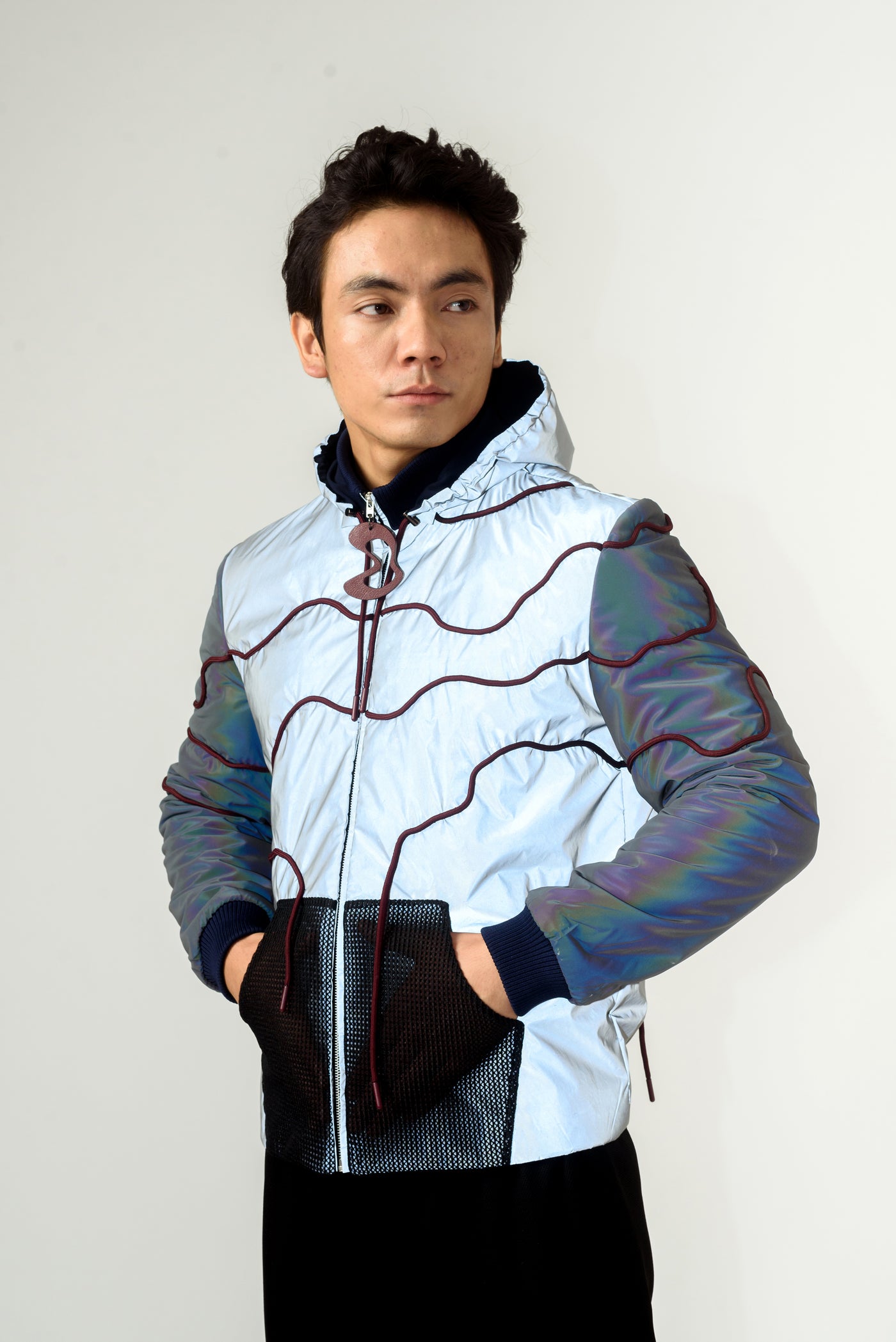 Unisex Reflect Bomber Jacket - siddhantagrawal