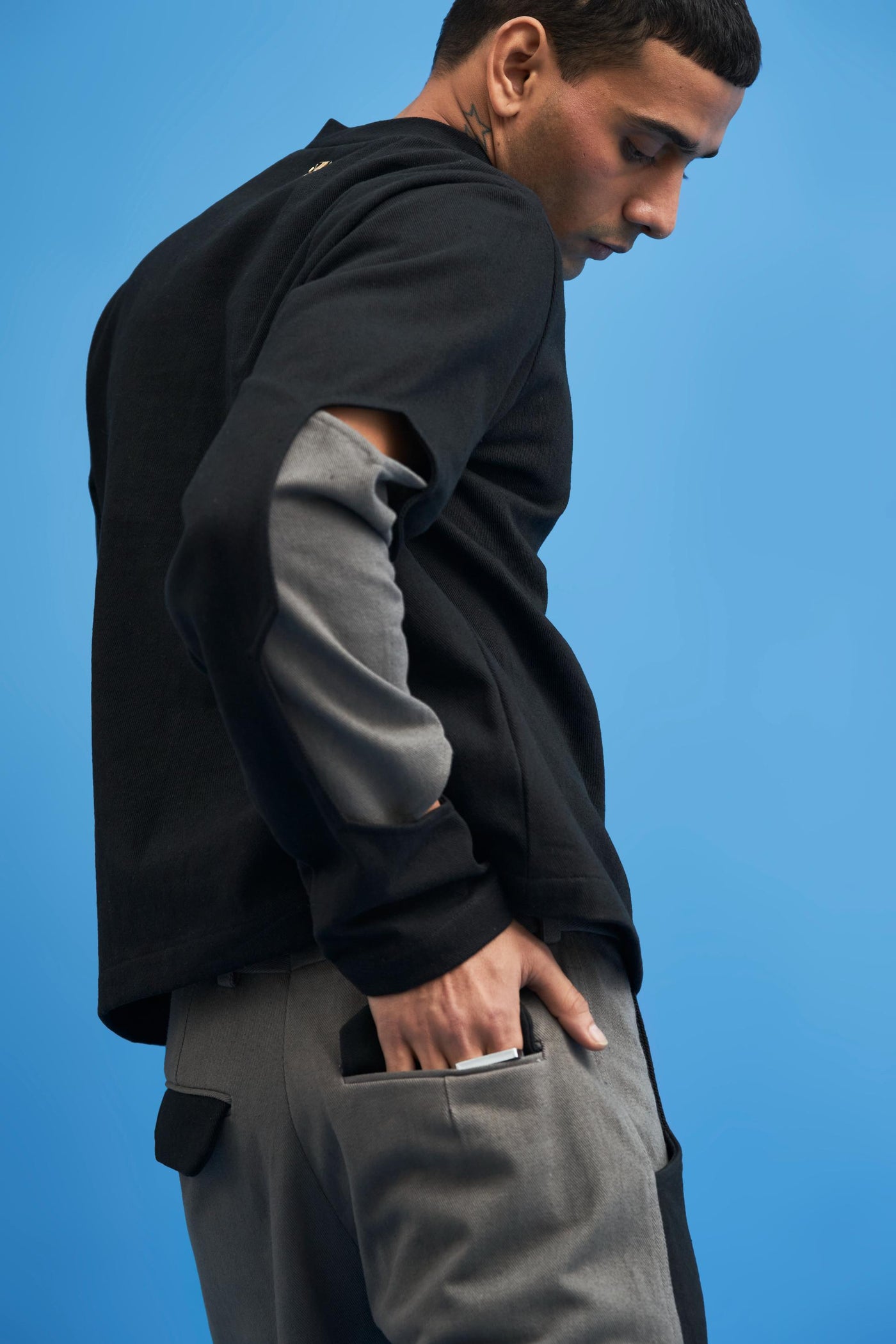 Layered Structured Shorts