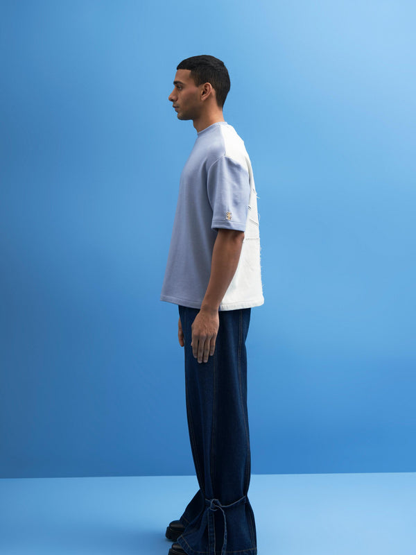 Denim Tie-Up Trousers