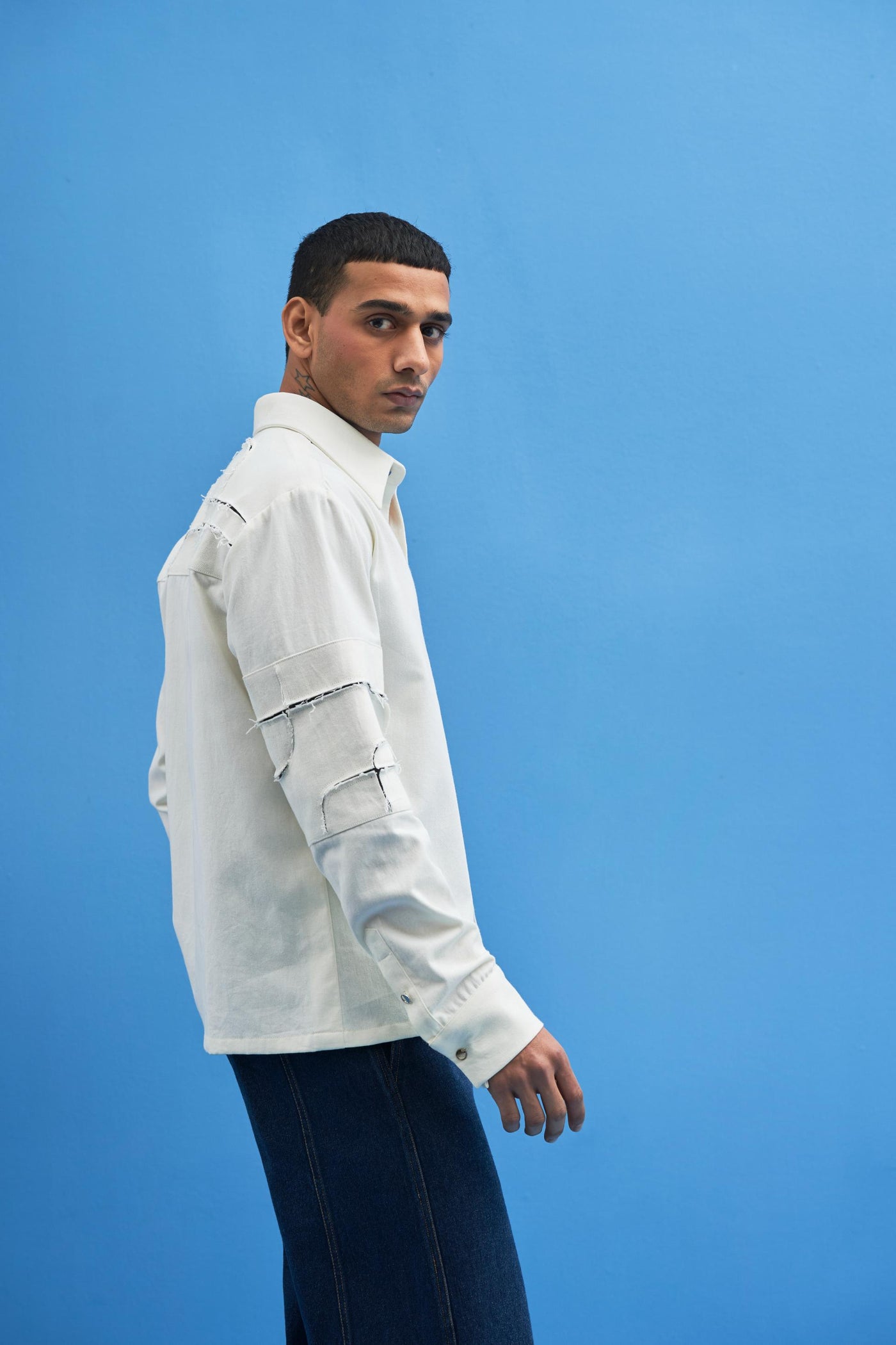 Shoji Patchwork Shirt - siddhantagrawal