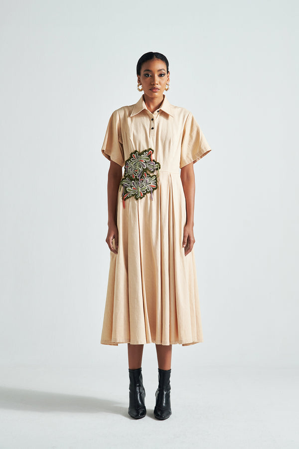 Sandstone Bloom Dress