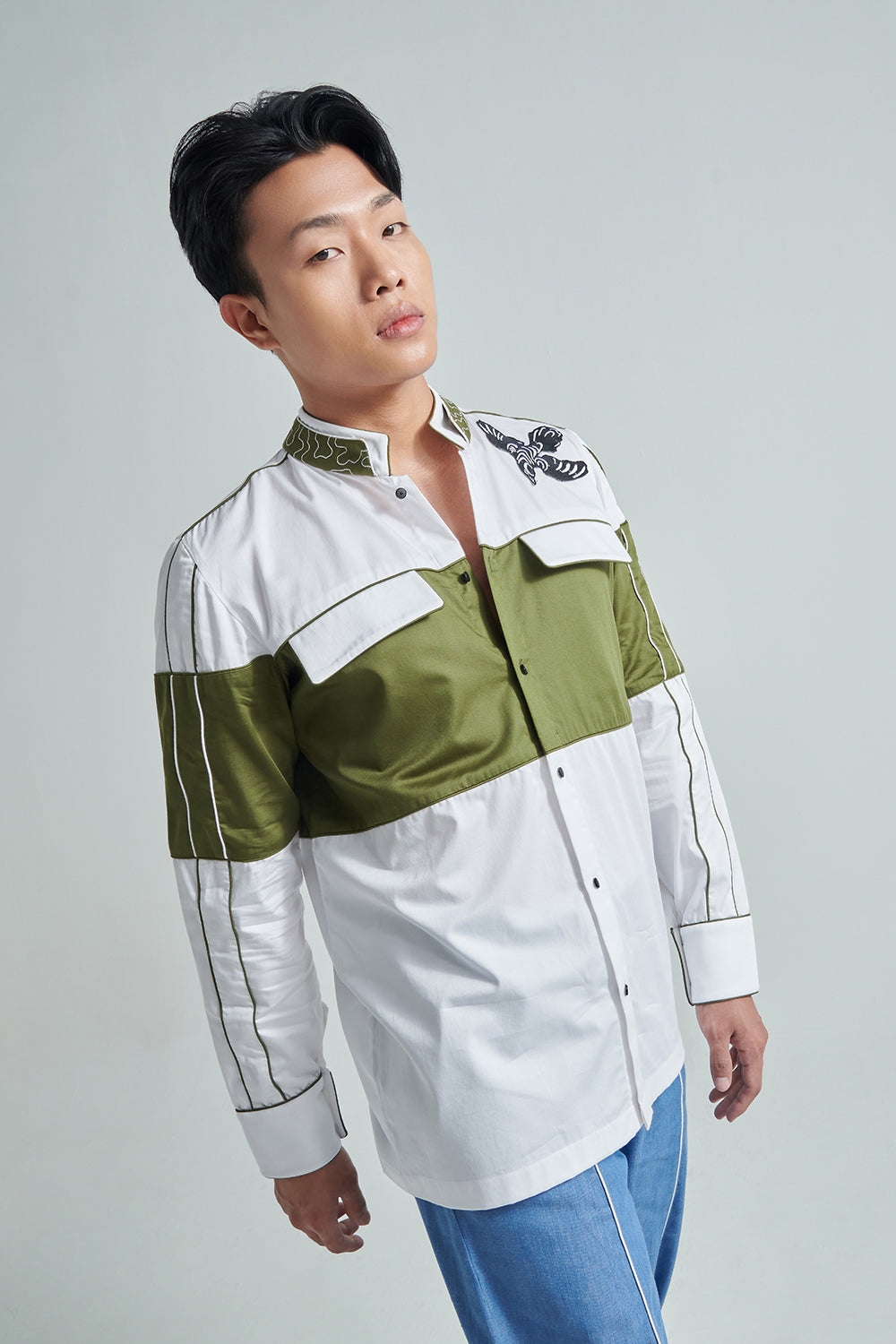 Azure Flux Trouser