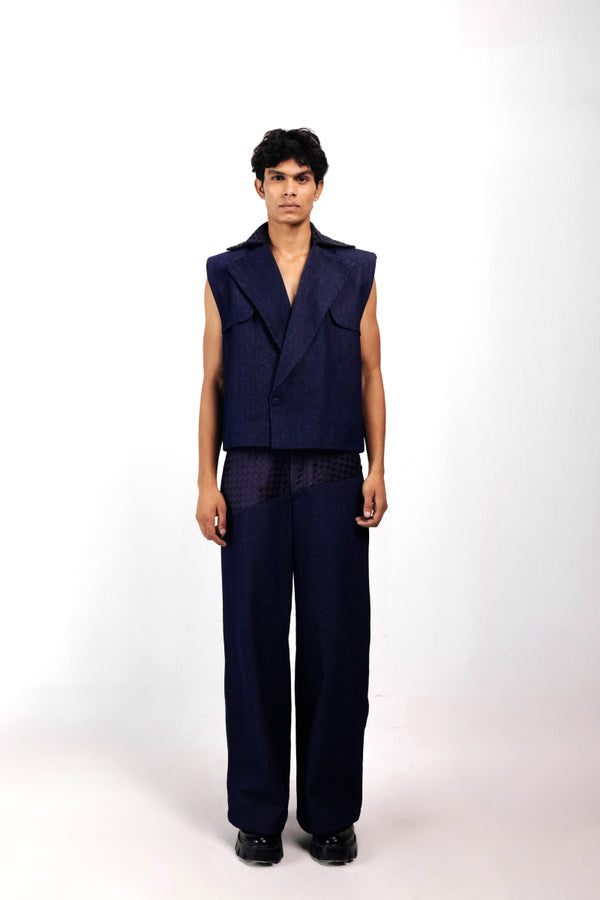INDIGO DRIFT TROUSER
