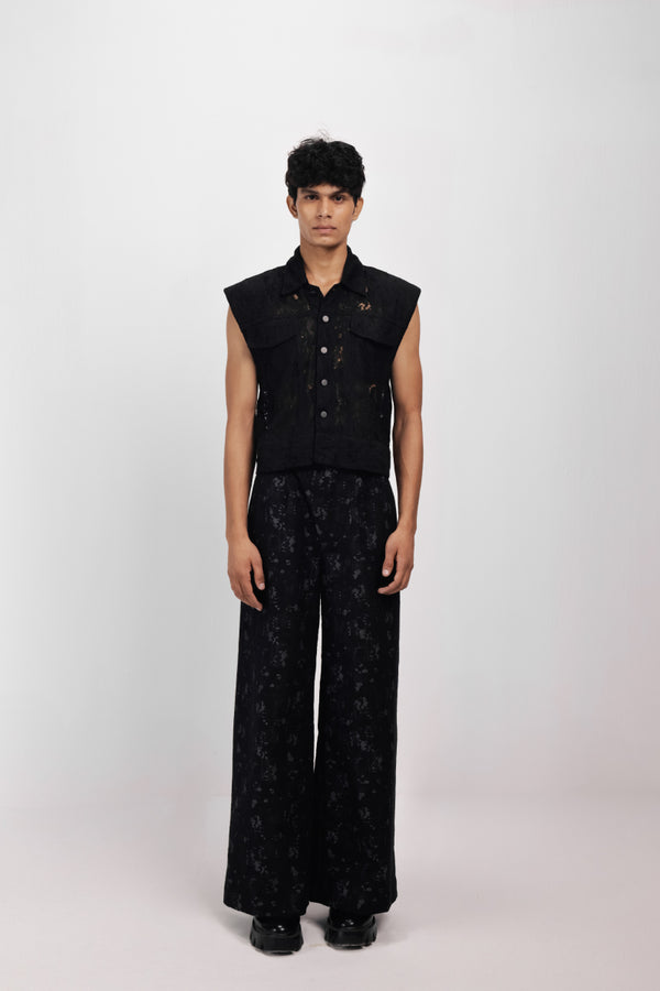 VEIN SCRIPT TROUSER