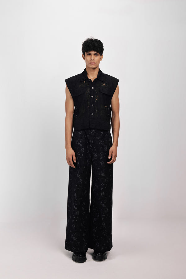 VEIN SCRIPT TROUSER