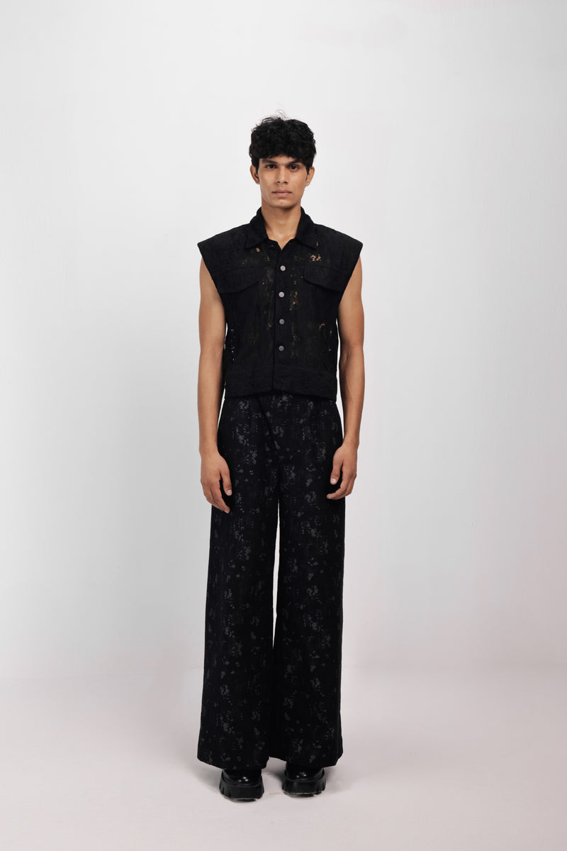 VEIN SCRIPT TROUSER