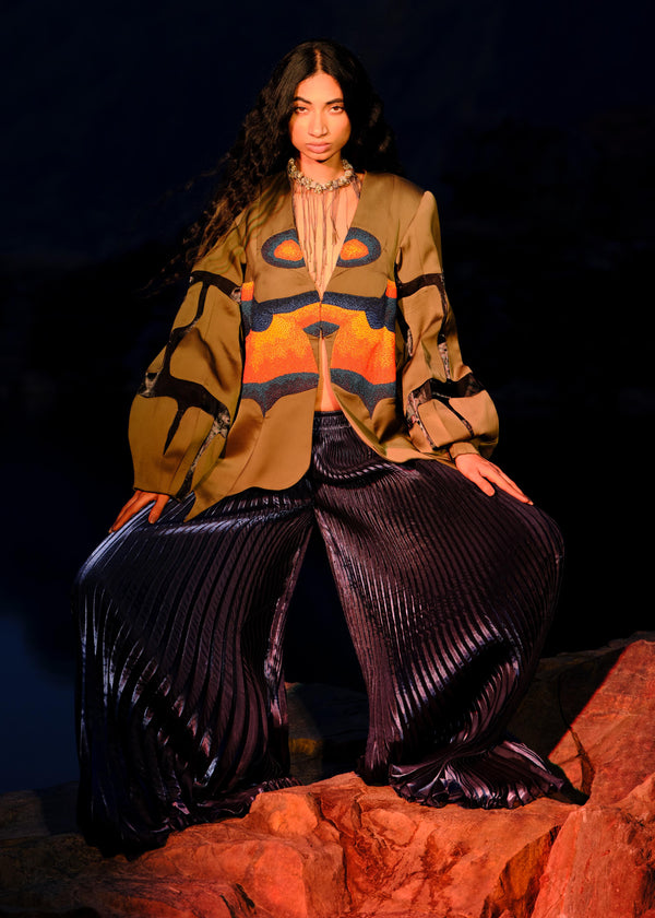 The Morphic Whispers Blazer