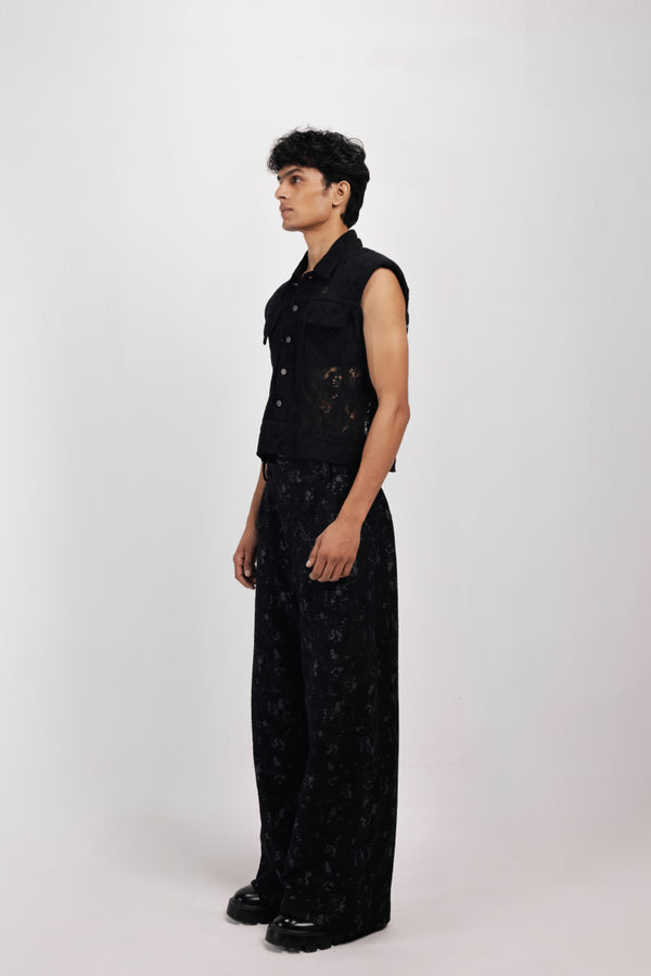 VEIN SCRIPT TROUSER