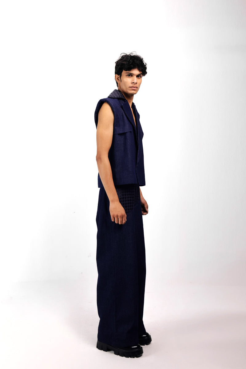 INDIGO DRIFT TROUSER