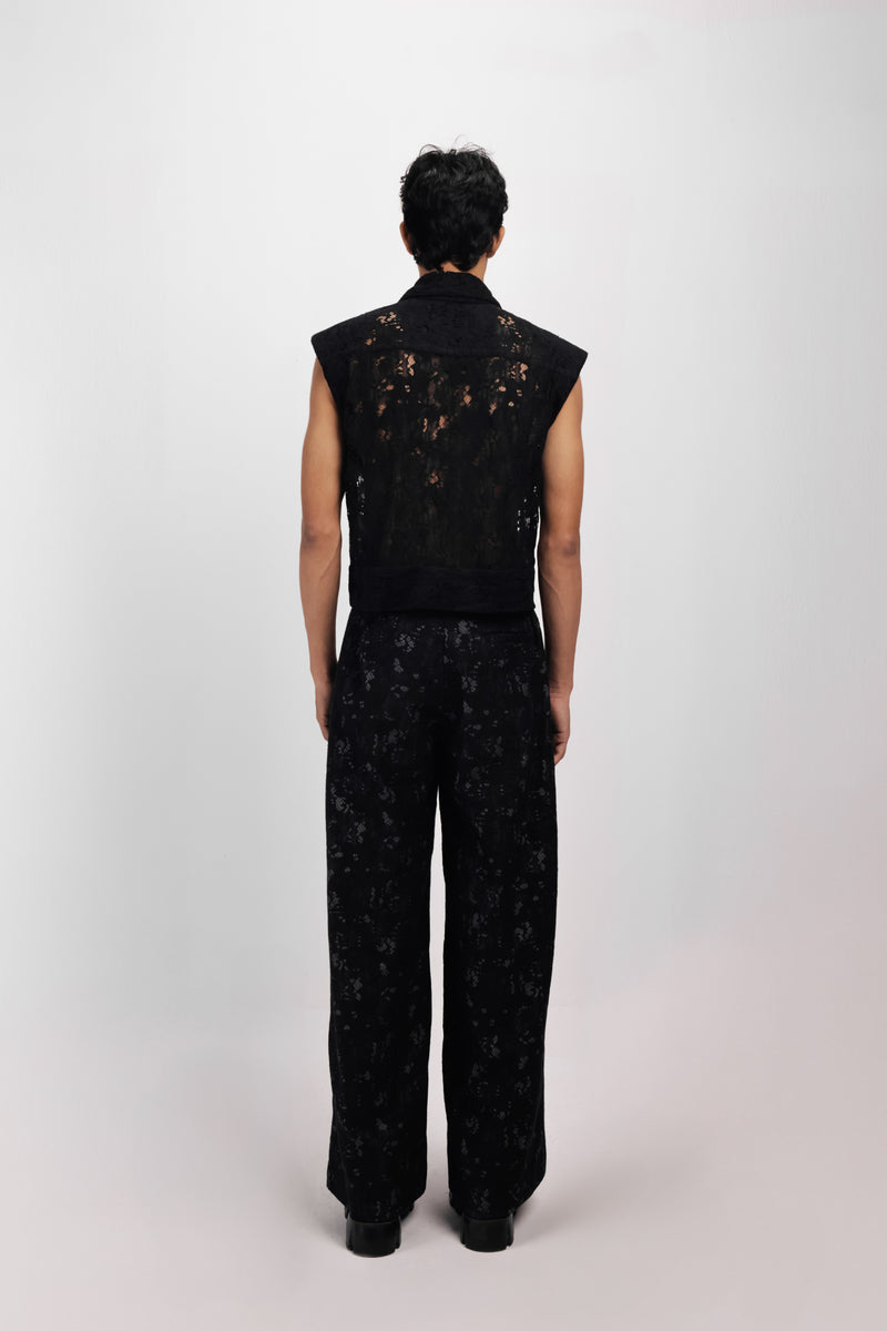 VEIN SCRIPT TROUSER