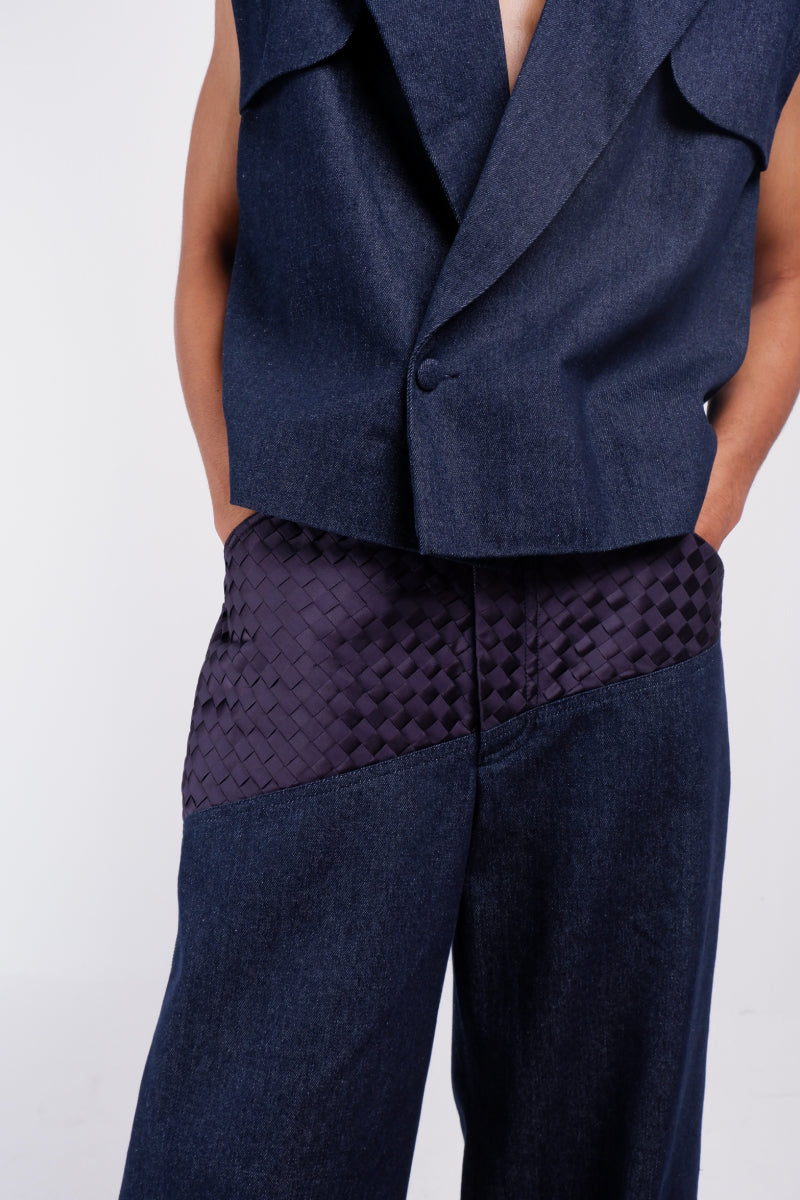 INDIGO DRIFT TROUSER