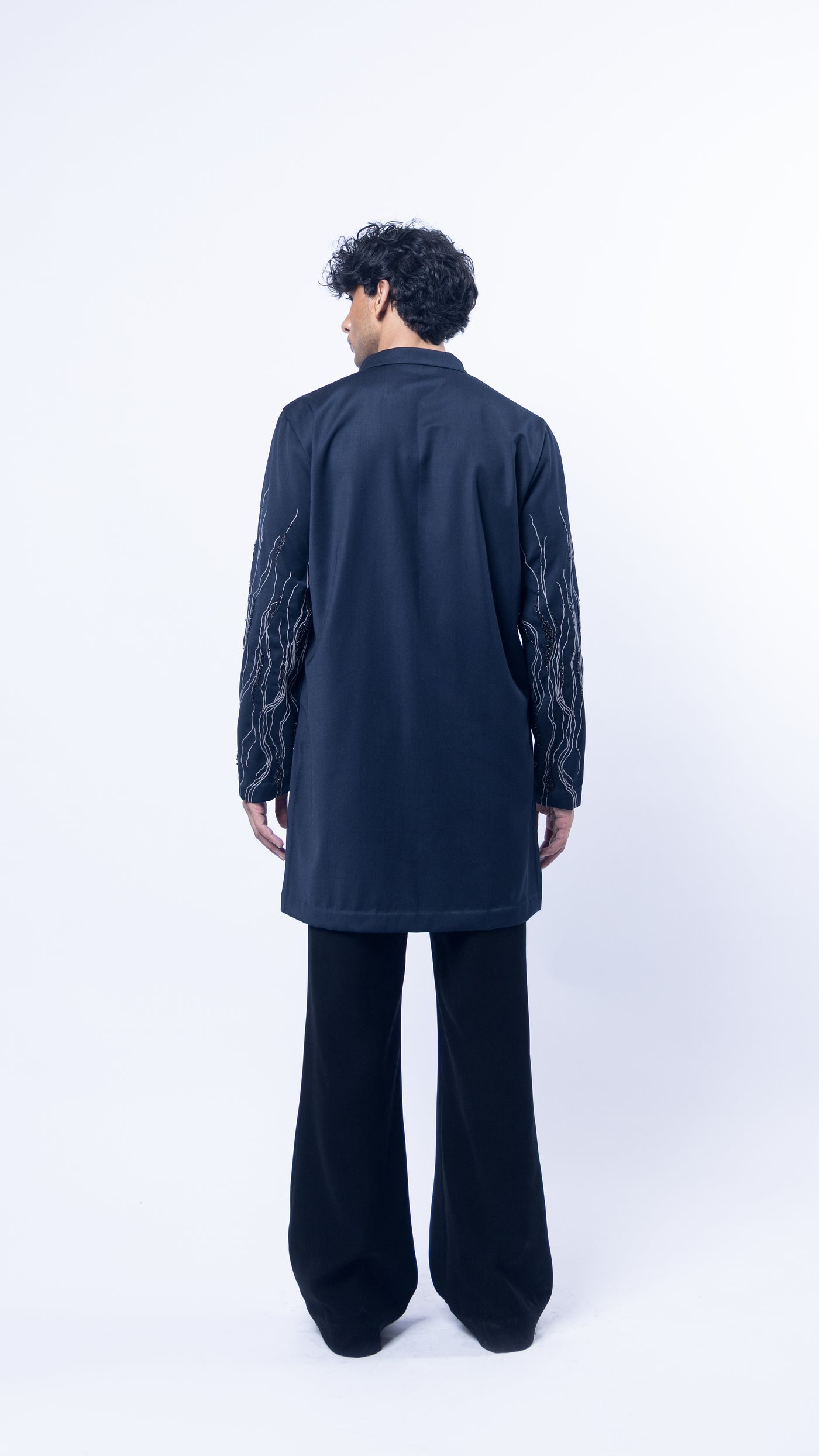 VEIN TRACE KURTA SET
