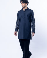 VEIN TRACE KURTA SET