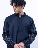 VEIN TRACE KURTA SET