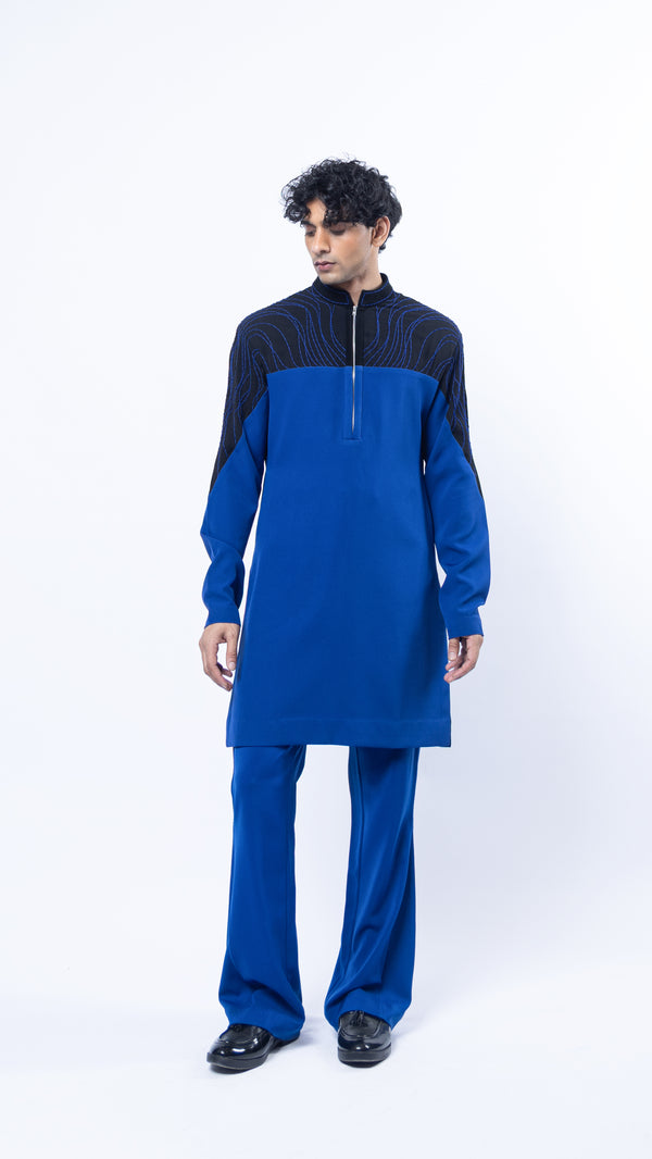 CORAL RIFT KURTA SET
