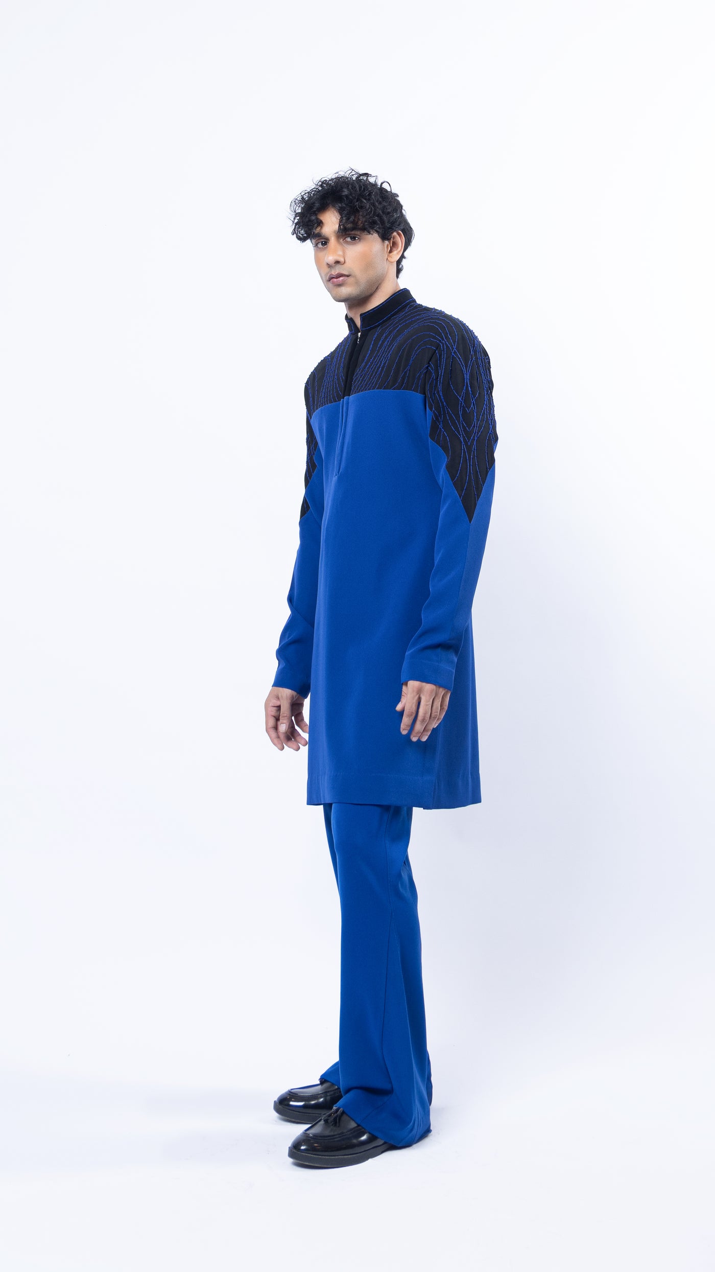 CORAL RIFT KURTA SET