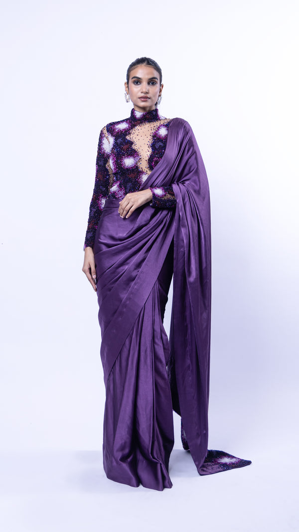 LICHEN FROST SAREE