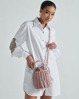 Blush Terrain bucket bag
