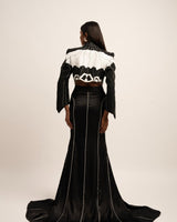 The Opulent Morpho Beaded Blazer