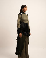 The Chaos Cascade Trousers & Skirt Set