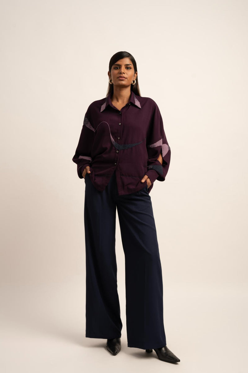 The Celestial Visions Beaded Shirt