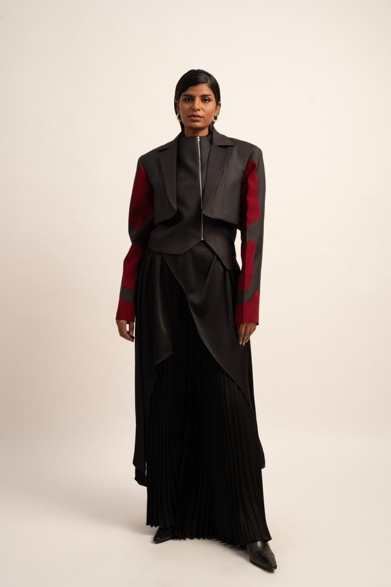 The Seraphic Symphony Cropped Blazer