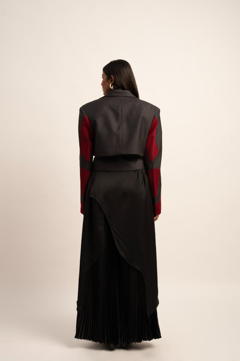 The Seraphic Symphony Cropped Blazer