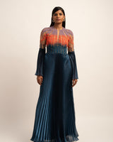 The Luminous Flutter Beaded Gown