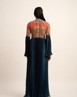 The Luminous Flutter Beaded Gown