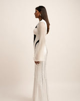 The Metamorphix Beaded Gown