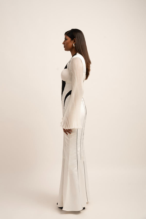 The Metamorphix Beaded Gown