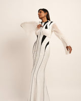 The Metamorphix Beaded Gown