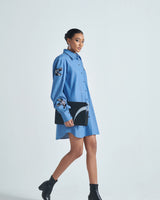 AVIAN CHIC SHIRT DRESS
