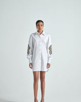 FLOURISHING SHIRT DRESS