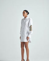 FLOURISHING SHIRT DRESS