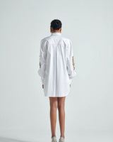 FLOURISHING SHIRT DRESS