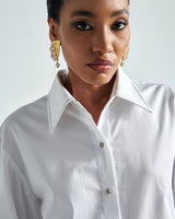 FLOURISHING SHIRT DRESS