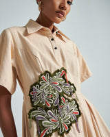 Sandstone Bloom Dress