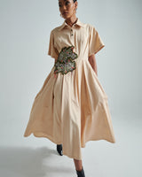 Sandstone Bloom Dress