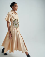 Sandstone Bloom Dress