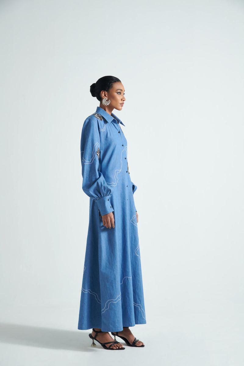 Azure Odyssey Dress