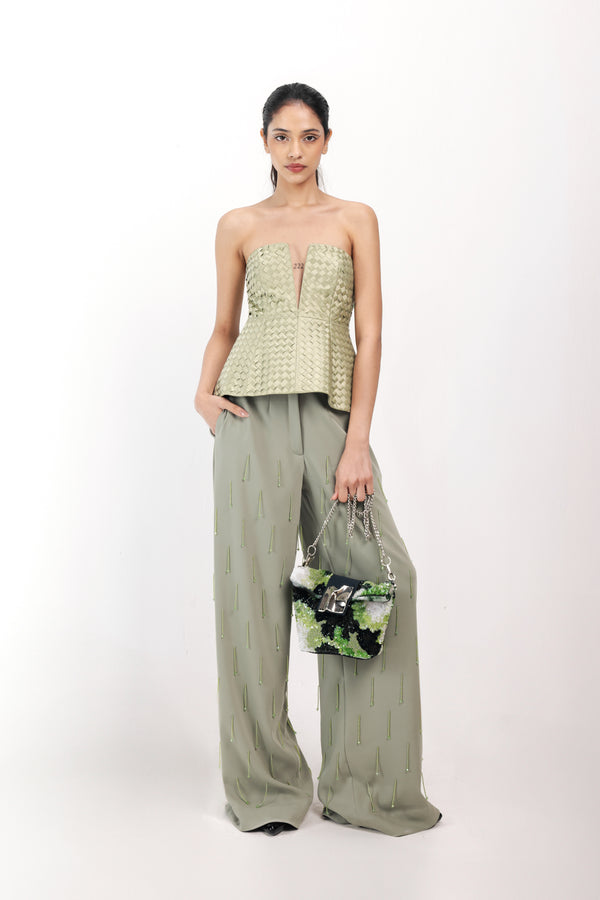 WOVEN WHISPER CORSET