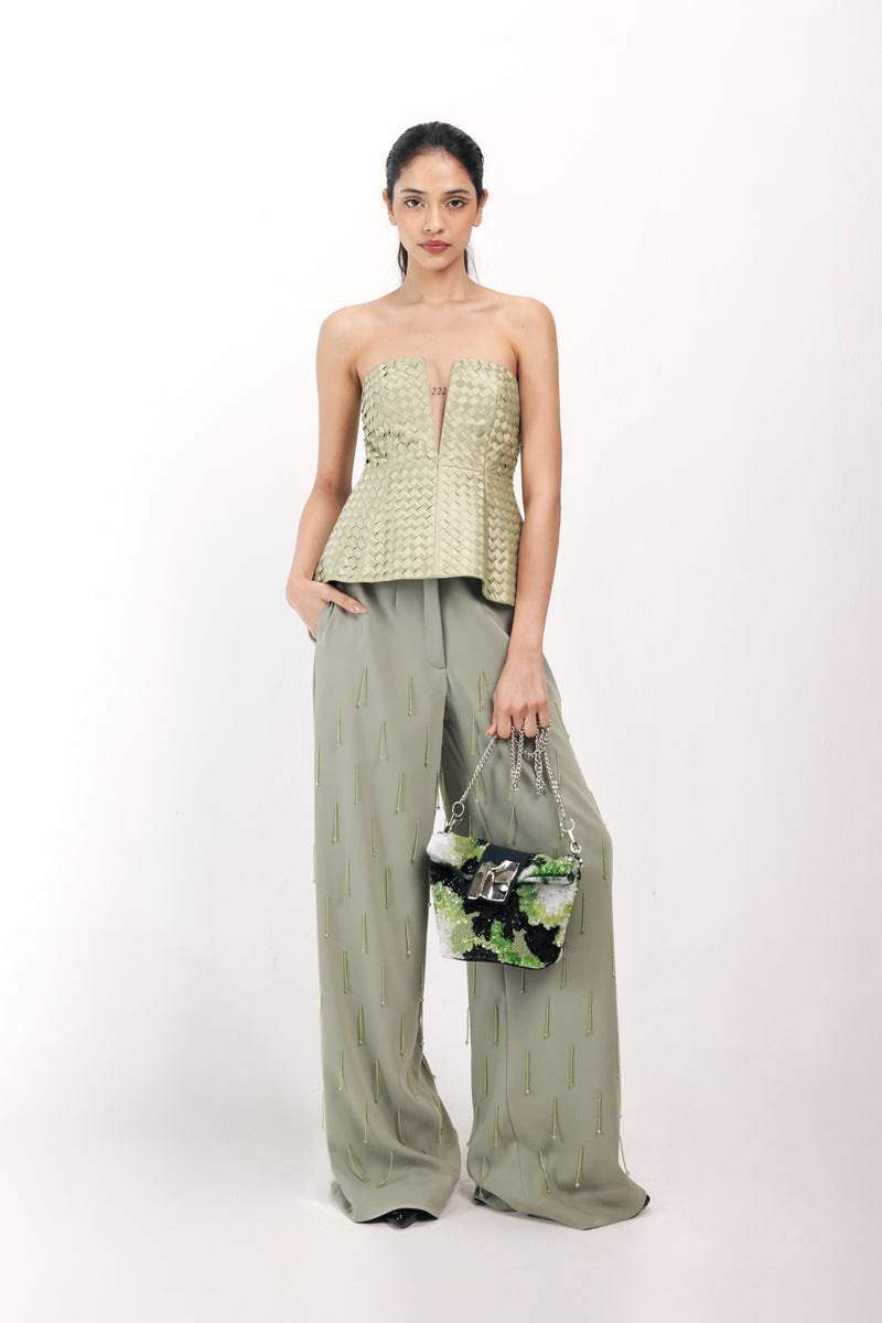 WOVEN WHISPER CORSET