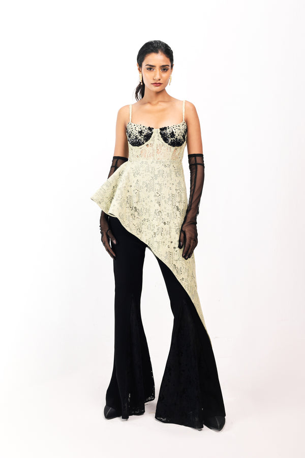TROPICAL ECLIPSE CORSET TOP