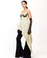 TROPICAL ECLIPSE CORSET TOP